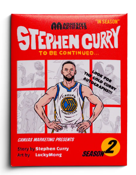 2025 Canvas Stephen Curry To Be Continued Collection Season 2 Pack